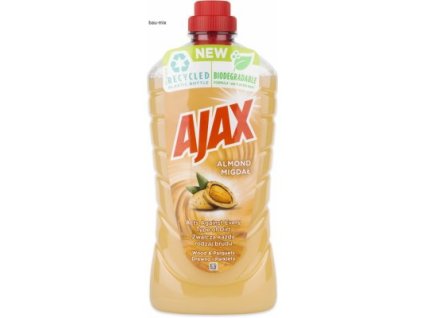 Ajax Authentic Almond Oil čistiaci prostriedok na podlahy 1l
