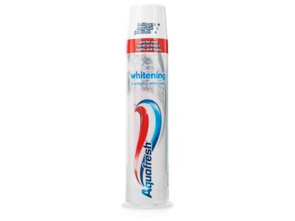 Aquafresh Whitening zubná pasta s pumpičkou 100ml