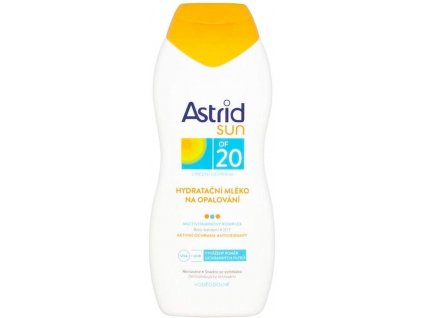 ASTRID SUN Hydratačné mlieko na opaľovanie  200ml OF20
