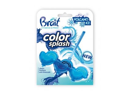 Brait Color Splash Volcano Ice  tuhý WC Blok 45g