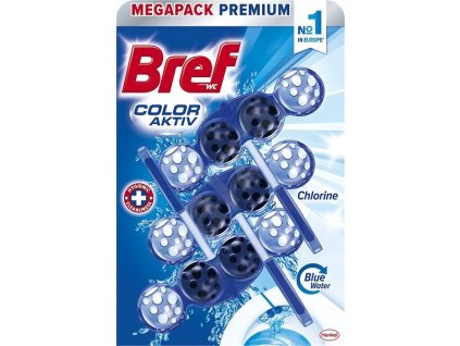 Bref Color Aktiv Chlorine WC Blok 3x50g