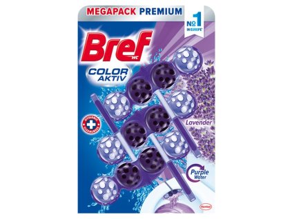 Bref Color Aktiv Purple water Levander WC Blok 3x50g
