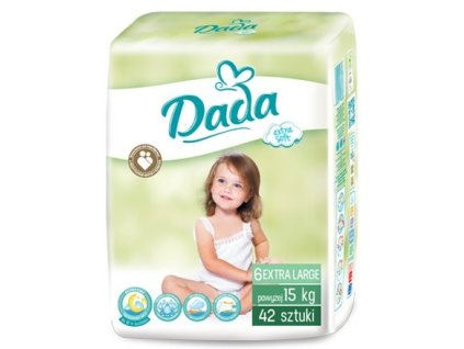 Dada Extra Soft Junior 6 Eko plienky 38ks nad 15kg