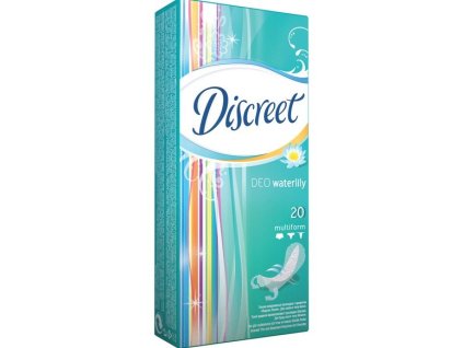 Discreet Deo Waterlily hygienické vložky multiform 20ks