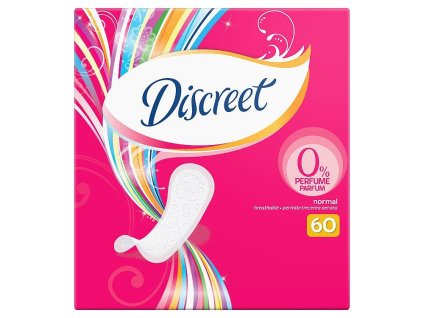 Discreet Normal 0% perfume hygienické vložky 60ks
