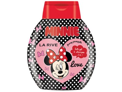 Disney Minnie sprchový gél a šampón na vlasy pre deti 250 ml