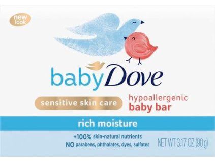 dove baby mydlo