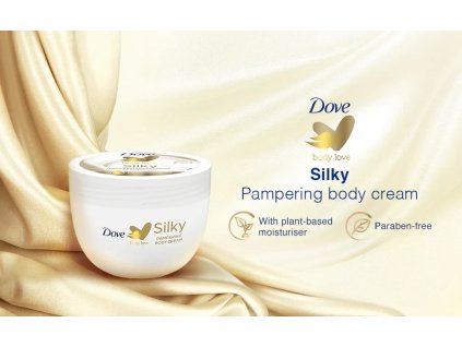 dove krém silky 300ml