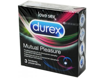 Durex Mutual Pleasure kondómy 3ks