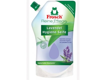 Frosch Levander tekuté mydlo náplň 500ml