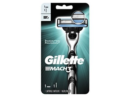 Gillette Mach3 strojček +2 náhrady