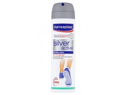 Hansaplast Foot Expert Silver Active Antiperspirant sprej na nohy 150 ml