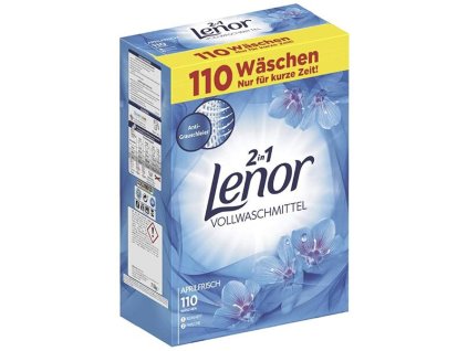 Lenor 2v1 Prací Prášok Aprilfrisch 7,15kg 110praní