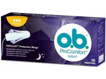 O.B. Night Normal tampon 16 ks