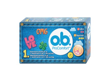 O.B. ProComfort tampóny mini & normal, 16 ks