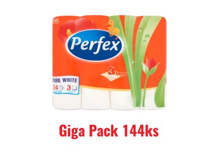 Perfex Giga Pack toaletný papier 144ks 3vrst.