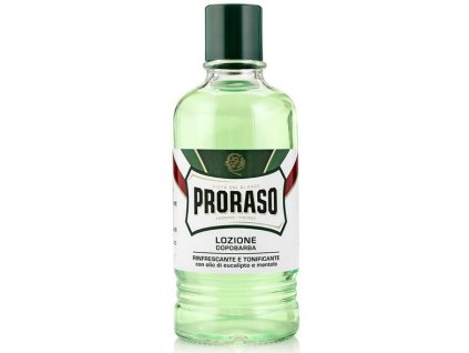 Proraso Green osviežujúca voda po holení (Eucalyptus Oil and Menthol) 400 ml