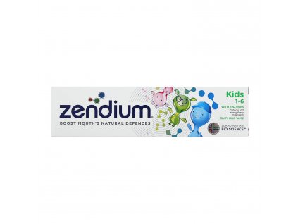 Zendium Kids zubná pasta pre deti 1-6 rokov 75ml