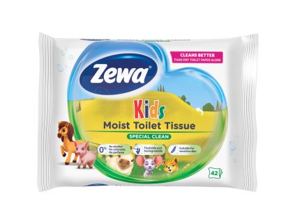 Zewa Kids vlhčený toaletný papier 42ks