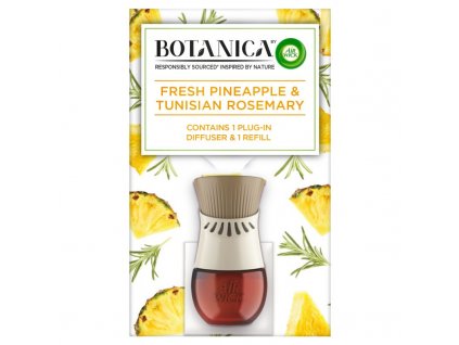 Air Wick Botanica Ananás a tuniský rozmarín elektrický osviežovač + náplň 19ml