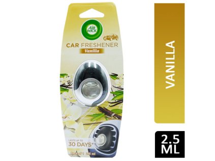 Air Wick Car Vanilla osviežovač vzduchu do auta 2,5ml