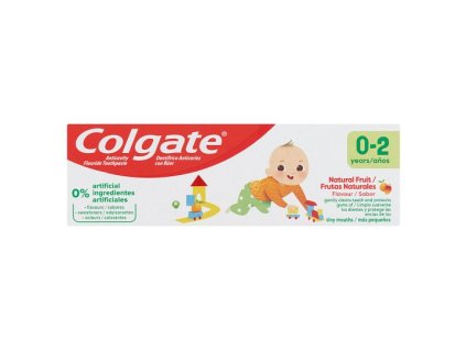Colgate Natural Fruit zubná pasta 0-2 roky 50 ml