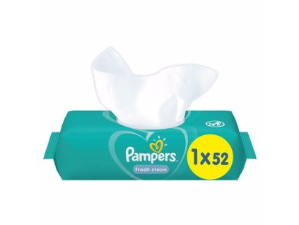 Pampers Fresh Clean vlhčené utierky 52ks