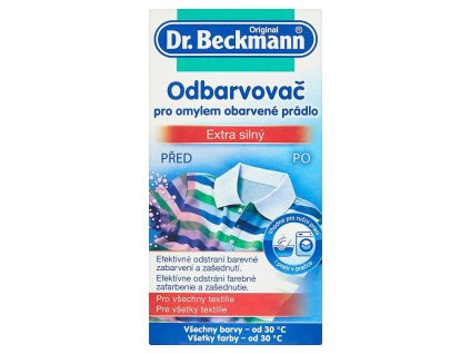 Dr. Beckmann odfarbovač pre omylom zafarbenú bielizeň 75g