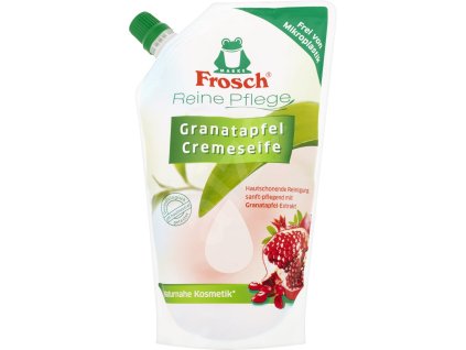 FROSCH EKO krémové tekuté mydlo náhradná náplň granátové jablko 500 ml