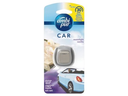 Ambi Pur Car Moonlight Vanilla osviežovač vzduchu do auta 2ml