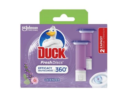 duck fresh discs cistic wc lavender 2x36 ml