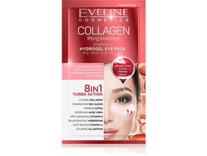 EVELINE COLLAGEN kolagénové podložky pod oči