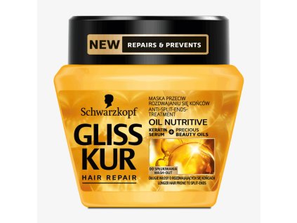 Gliss Kur Oil Nutritive maska na vlasy 300ml