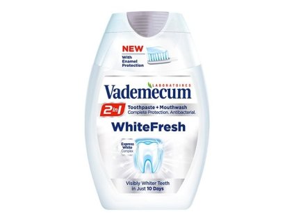 Vademecum White fresh 2v1 zubná pasta 75 ml