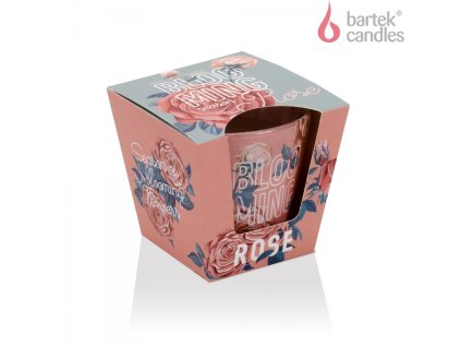 Bartek Candles Rose vonná sviečka 115g