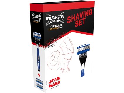 Wilkinson Hydro Connect5 Star Wars holiaci strojček + 2 čepielky darčekový set