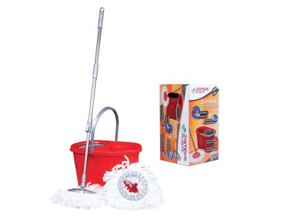 Zambak Red Plastik Mikrofiber Cleaning set