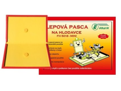 Lepová pasca na hlodavce - knižka Glue book