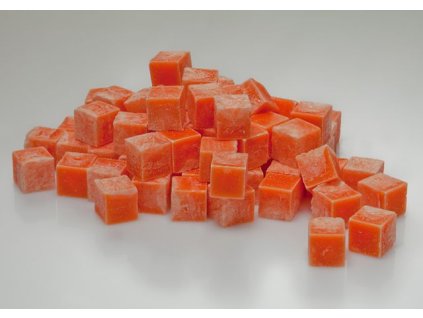 Vonná kocka vosková 3x3x3cm S/8 pomaranč