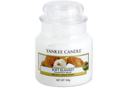 Yankee Candle Soft Blanket vonná sviečka 104g