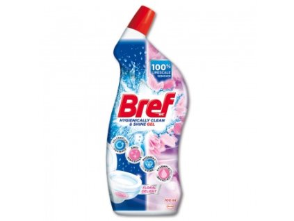 Bref Floral Power Aktiv WC gél na toaletu 700ml