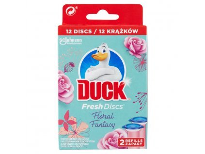 DUCK Fresh Discs WC gél náhrada 2x36ml Floral Fantasy