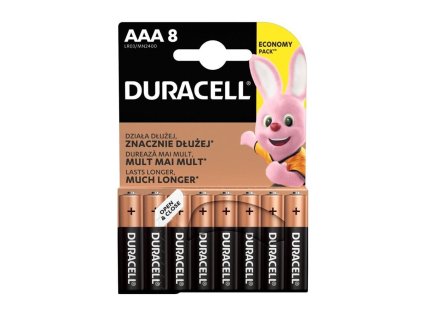 DURACELL AAA batéria 8ks