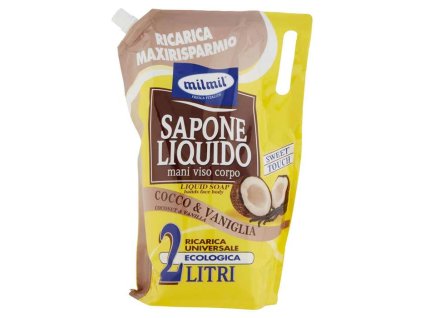 Milmil Vanilia & Coconut tekuté mydlo 2l