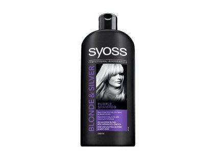 Syoss šampón Blonde & Silver pre zosvetlené, blond a sivé vlasy 440ml