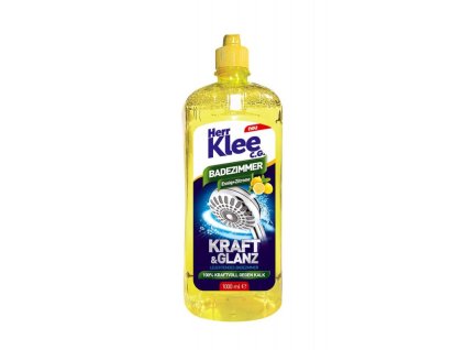 Herr Klee čistič kúpeľne na báze octu – citrónová vôňa 1 l