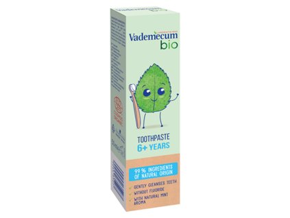 Vademecum Bio Kids mätová zubná pasta od 6 rokov 50 ml