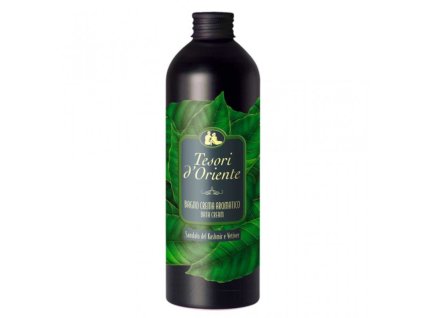 Tesori d'Oriente Sandalo del kashmir e Vetiver pena do kúpeľa 500ml