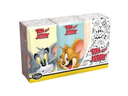 Clean Tom & Jerry vreckovky 6x9ks