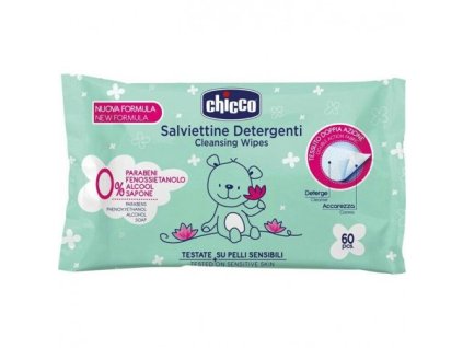Chicco Sensitive vlhčené utierky 60ks